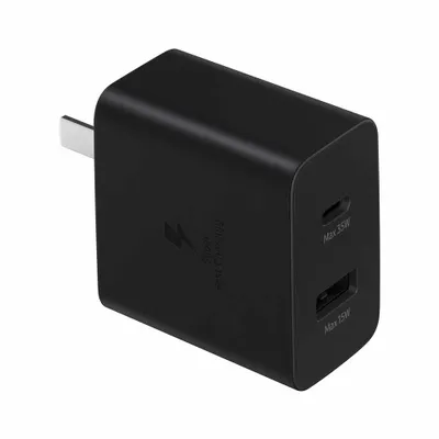 Samsung - Duo Travel Adapter Wall Charger 35W with A and C Ports | WOW! mobile boutique