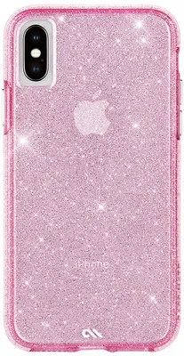 Case-Mate iPhone X/Xs Sheer Crystal Case - Blush | WOW! mobile boutique