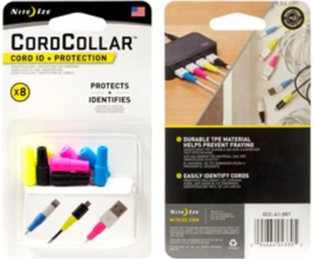 - CordCollar Cord ID + Protection - 8pk