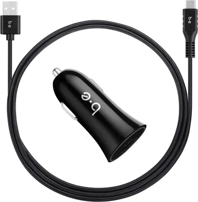 Blu Element - 2.4A Car Charger w/ USB Type-C Cable | WOW! mobile boutique