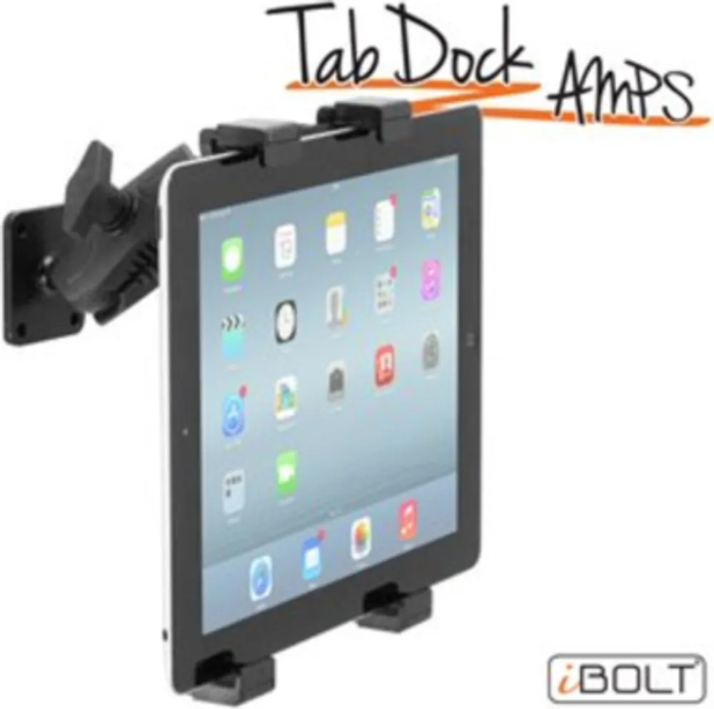 - TabDock AMPs - Drill Base Mount for 7-10" Tab
