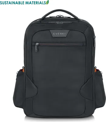 Studio ECO Expandable Laptop Backpack Black