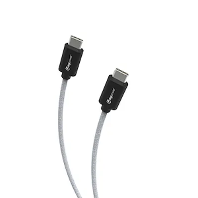 Premium Braided Fabric - 3ft (1m) Type-C Cable Compatible with All Type-C Enabled Devices