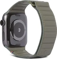 - Apple Watch 42/44/45mm Leather Magnetic Traction Strap