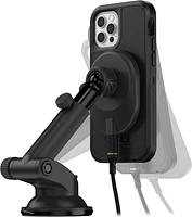 Otterbox 15W Wireless Charger Car Dashboard Mount for MagSafe V2 - Black (Radiant Night) | WOW! mobile boutique