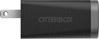 Otterbox Chargeur Mural Dual USB-C Premium Pro avec USB-A Supplémentaire 72 W (USB-C 30WX2 + USB-A 12 W) Nightshade (Noir) | WOW! mobile boutique