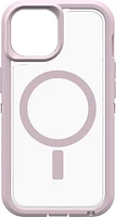 iPhone 15/14/13 Otterbox Defender XT w/ MagSafe Clear Series Case - Clear/Pink (Mountain Frost) | WOW! mobile boutique