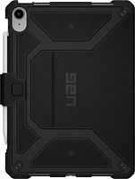 UAG Étui Robuste Metropolis Folio Noir pour iPad 10.2 2022 | WOW! mobile boutique