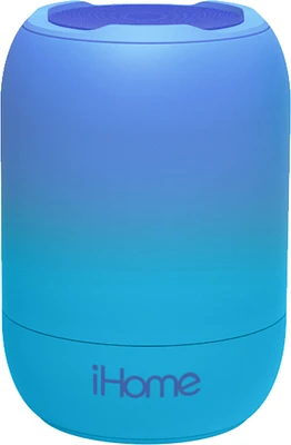 iHome Haut-Parleur Rechargeable Bluetooth PlayFade Résistant à L'eau Bleu | WOW! mobile boutique