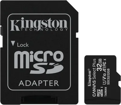 Kingston MicroSDHC Class 10 Flash Memory Card - 32GB | WOW! mobile boutique