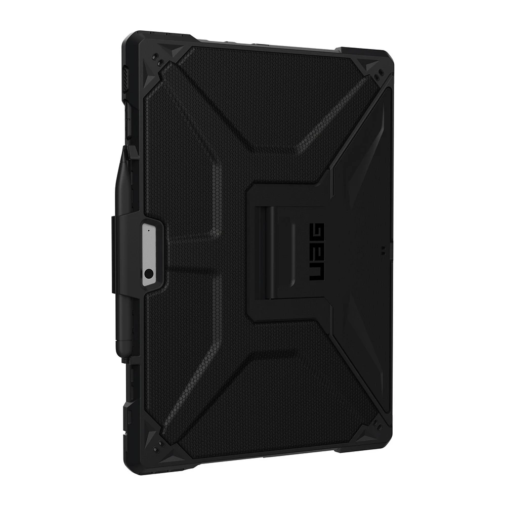 UAG Étui Robuste Metropolis Noir pour Microsoft Surface Pro 9 | WOW! mobile boutique