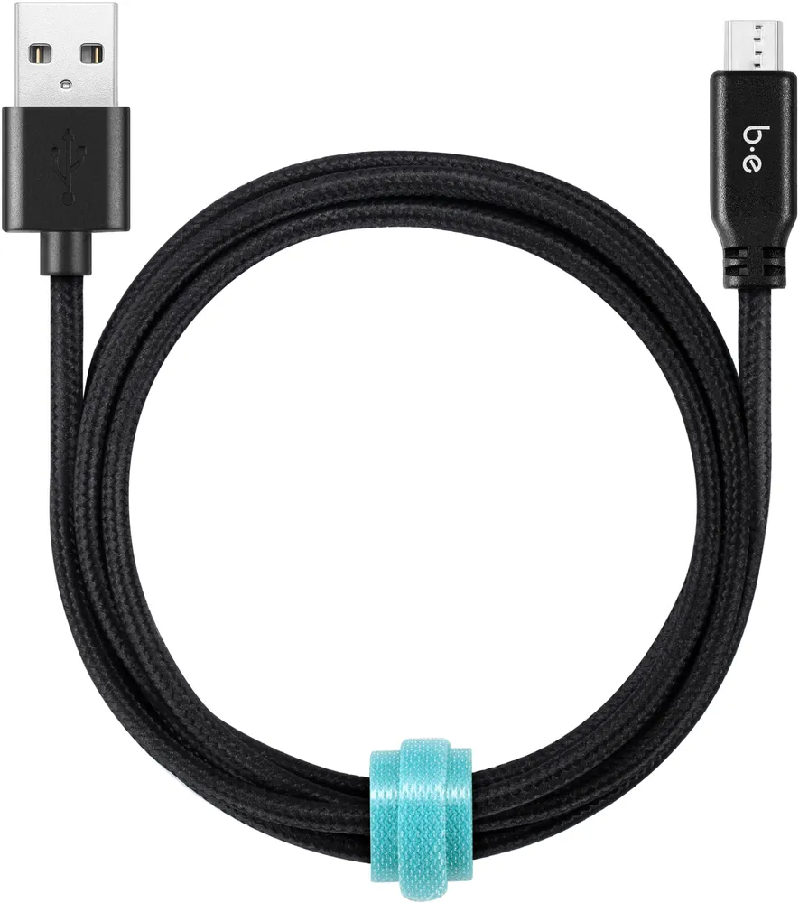 4ft microUSB Braided Charge/Sync Cable