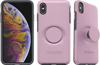 iPhone XS Max Otter + Pop Symmetry Series Case - Black | WOW! mobile boutique