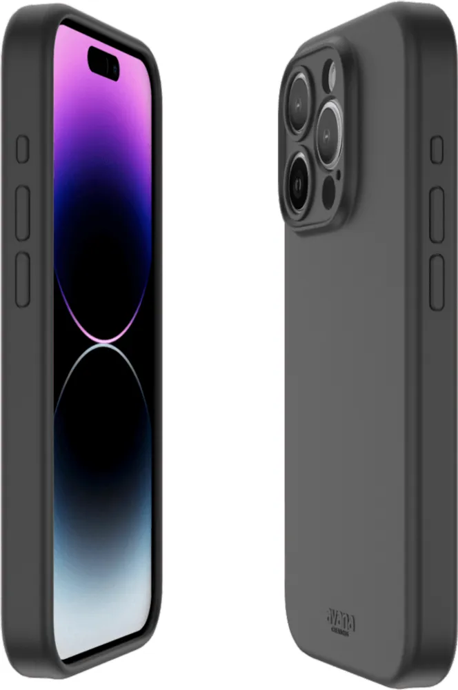 AP5XAVSIKBLCK Velvet Case iPhone 15 Pro