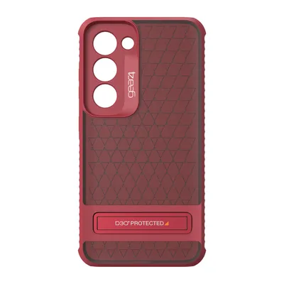 Samsung -  Galaxy S23 5G Gear4 D3O Everest Kickstand Case - Red