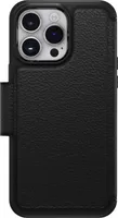 iPhone 14 Pro Max Otterbox Strada Leather Folio Case - Black (Shadow)