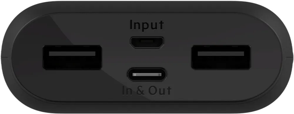 Boost Up Charge Multi Port Power Bank 10,000 Mah - Black | WOW! mobile boutique