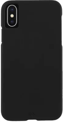 Case-Mate iPhone XS Barely There Case - Black | WOW! mobile boutique