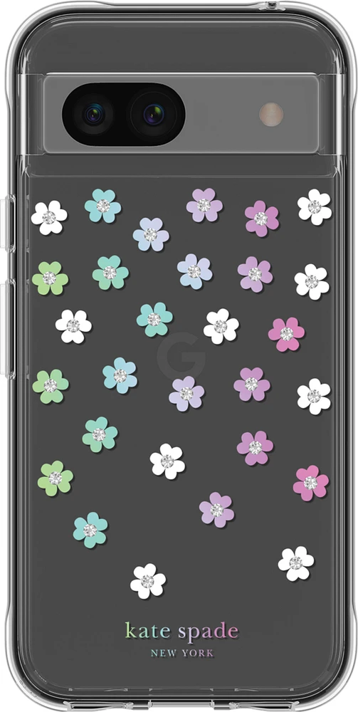 Protective Hardshell Case Scattered Flowers for Google Pixel 8a | WOW! mobile boutique