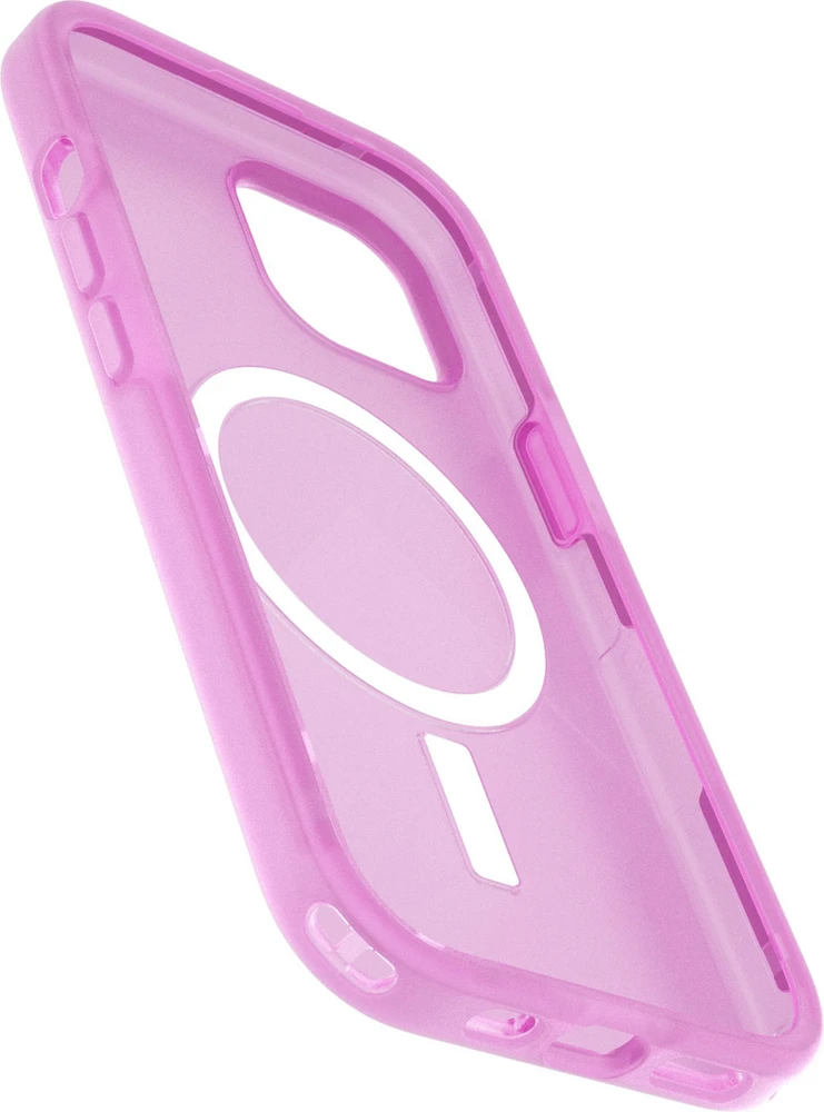 iPhone 15/14/13 Otterbox Symmetry w/ MagSafe Soft Touch Series Case - Purple (Beet It) | WOW! mobile boutique