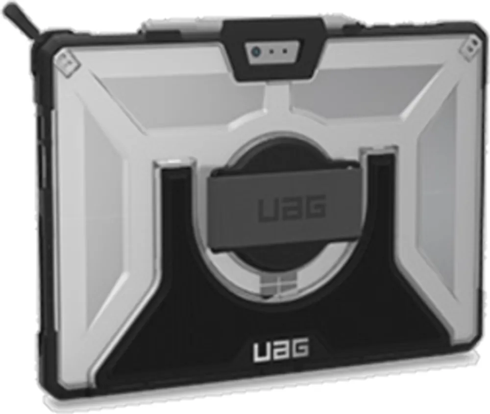 UAG étui Plasma pour Microsoft Surface Pro 6/Pro 5e génération/Pro 4, glace/noir | WOW! mobile boutique