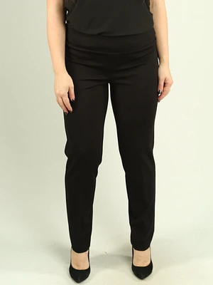 Solid Petite Pull-On Pants