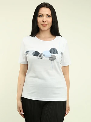 Circle Geometric Pattern Tee