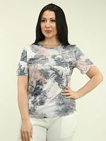 Burnout Rhinestone Top