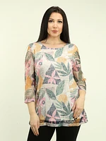 Mesh Printed Overlay Top