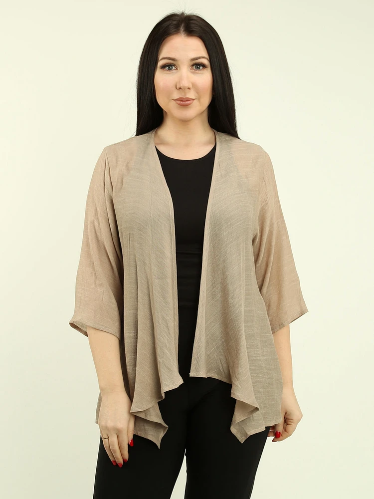 Asymmetric Hem Cardigan