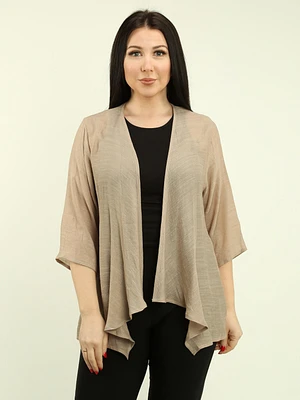 Asymmetric Hem Cardigan