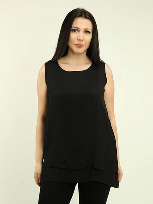 Layered Solid Tank Top