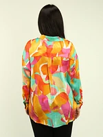 Multi-Print Blouse