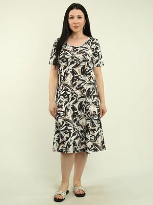 Multi Print Tent Dress