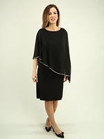 Asymmetrical Chiffon Dress