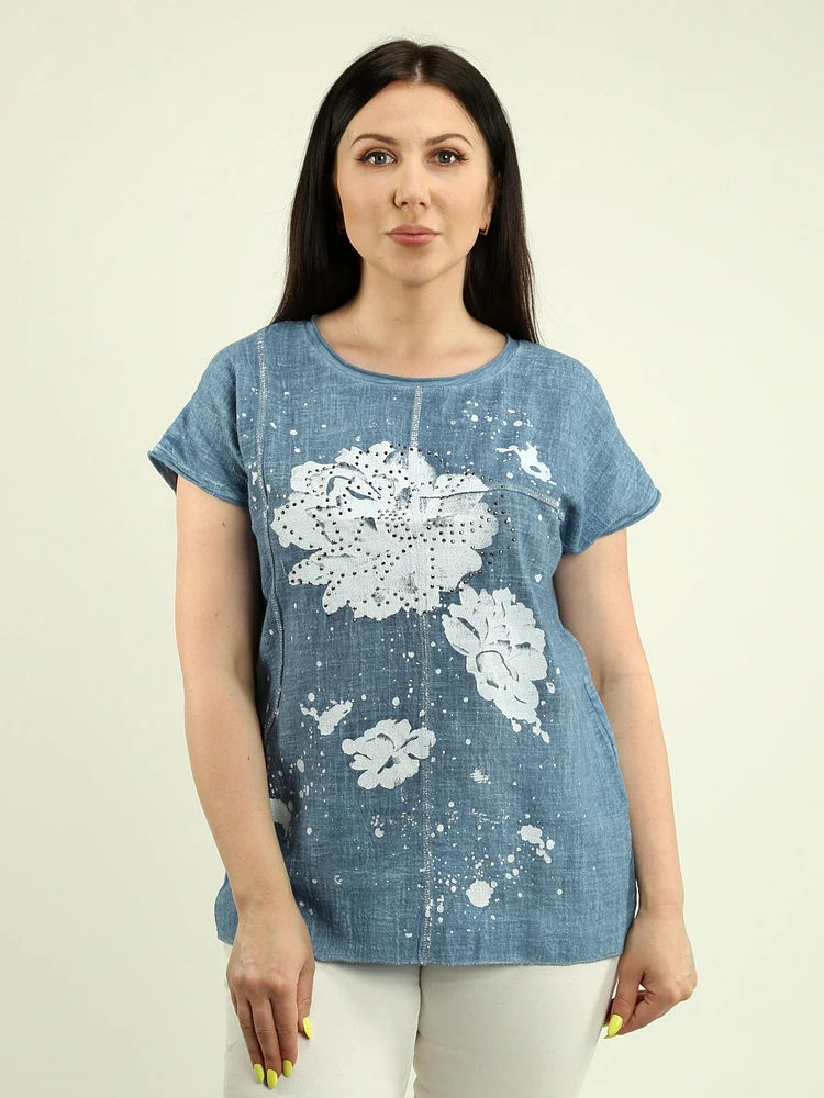 Floral Print Tee