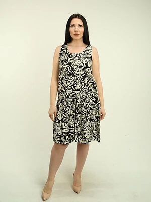 Floral Flattering Dress