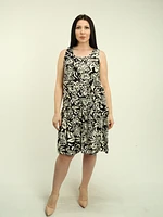 Floral Flattering Dress