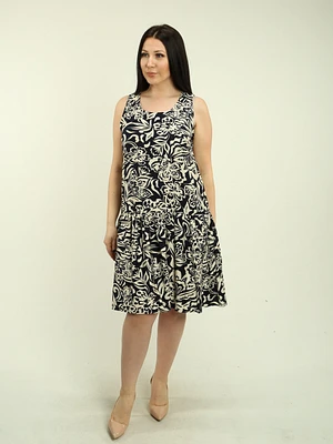 Floral Flattering Dress