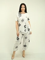 Floral Top & Matching Pant Set