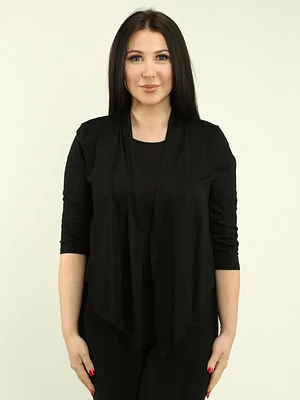 Solid Tie-Front Cardigan
