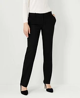 Ann Taylor The Petite Straight Pant Seasonless Stretch Women's