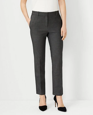 Ann Taylor The Ankle Pant Bi-Stretch Dark Grey Women's