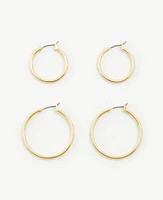 Ann Taylor Hoop Earring Set Women's