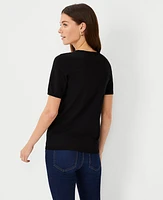 Ann Taylor Petite Sweater T-Shirt Women's