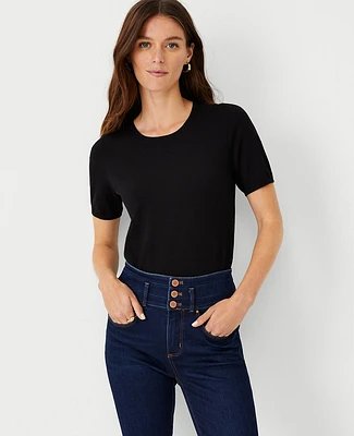 Ann Taylor Petite Sweater T-Shirt Women's