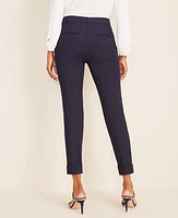 Ann Taylor The High Waist Ankle Pant - Curvy Fit Atlantic Navy Women's