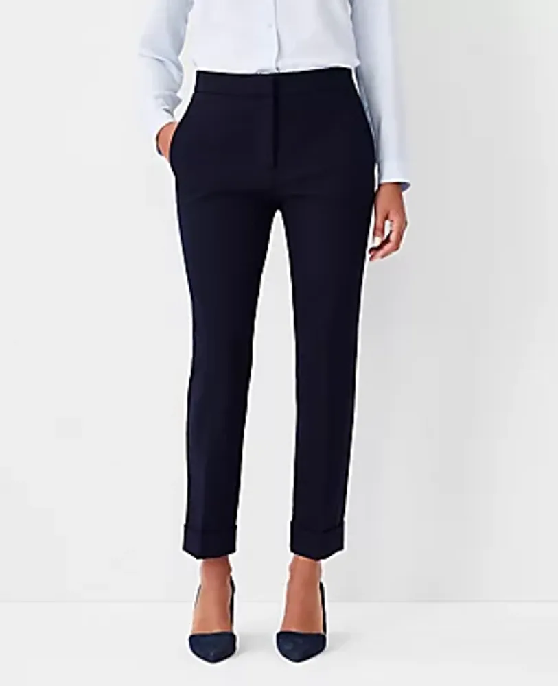 The High Rise Eva Ankle Pant  Ankle pants, Curvy fit, Black ankle pants