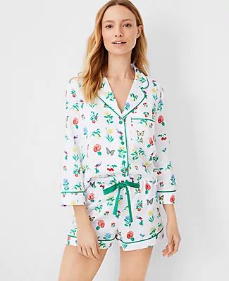 Ann Taylor Botanical Pajama Set