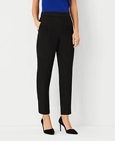 Ann Taylor The Petite Eva Easy Ankle Pant Black Women's